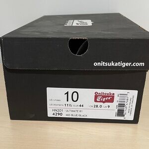 Onitsuka Tiger by Asics Sneakers - Mid Blue and Black